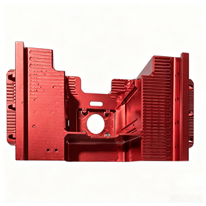 Carcasa de Radiador de Aluminio Personalizada al por Mayor con Aletas de Enfriamiento, Mecanizado de Cinco Ejes, Repuestos para Equipos Industriales Láser - Product Image 1
