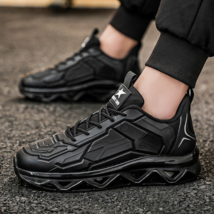 Zapatos Casuales Deportivos para Hombre, para Todas las Temporadas, Elegantes, de Color Sólido, de Caña Baja, con Cierre de Cordones, Suela para Uso Diario, para Caminar - Product Image 6