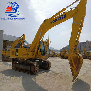 Excavadora de orugas Komatsu usada de segunda mano, muchas excavadoras de orugas Komatsu baratas de exportación, excavadora de orugas de segunda mano Komatsu en venta - Product Image 4