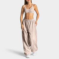 Ensemble de yoga et Pilates taille haute uni sans couture, avec soutien-gorge et pantalon, séchage rapide, sensation seconde peau, 2 pièces