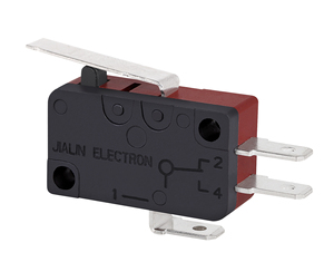 Microinterruptor Nuevo al por Mayor de Vietnam, Modelo DONGHAI KW3-0Z, Circuito IP40 SPDT 16A 250 VAC, Plástico y Metal Negro Marrón - Product Image 1