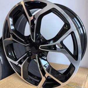 Nouvelles jantes en alliage d'aluminium de 17 pouces 5x114.3, finition noire, multi-rayons, application pour voitures de course, 40 mm, 30 mm, 20 mm ET - Product Image 2
