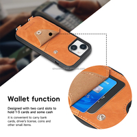 Étui pour téléphone à bandoulière en plusieurs couleurs Étui pour téléphone à bandoulière de luxe Étui pour téléphone en cuir véritable