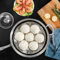 Panier vapeur pliable pour légumes de cuisine, panier vapeur en métal, acier inoxydable, extensible