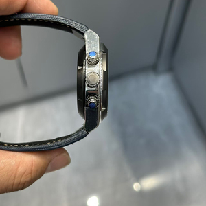 Reloj de Pulsera Mecánico Automático Clásico de Alta Precisión, con Esfera Azul, Manecillas Naranjas, Luz Nocturna y Resistente al Agua - Product Image 3