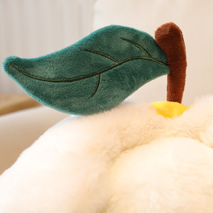 Canard en peluche en forme de cœur ou de poire, petit canard en peluche rembourré de 20 cm ou 35 cm, oreiller canard en peluche, faible MOQ, canards en peluche personnalisés - Product Image 6