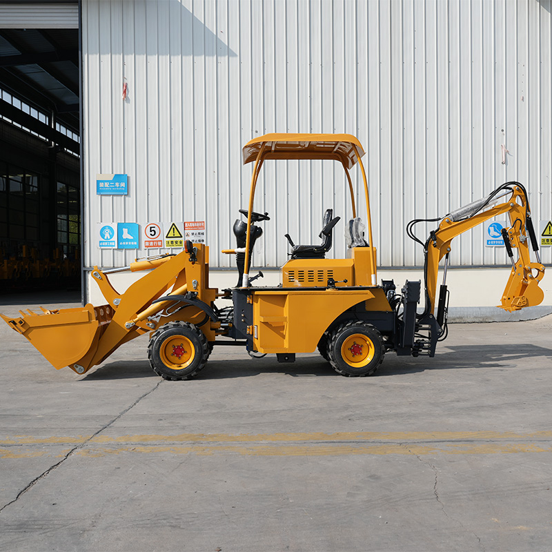 Factory Price 4x4 backhoe earth-moving machinery retroexcavadora diesel front loader and backhoe mini backhoe machine