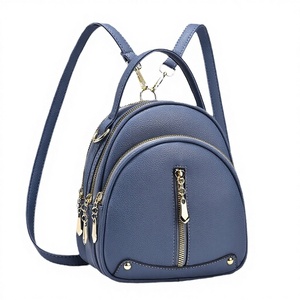 Nueva Mochila Vintage de Verano de Poliéster Suave para Mujeres y Adolescentes, Bolsa de Viaje Escolar Negra con Cierre de Cremallera - Product Image 2