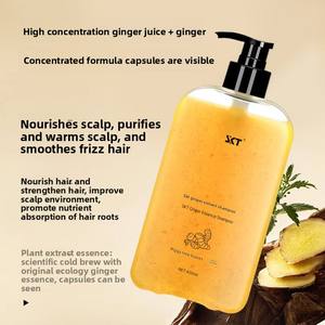 Champú de jengibre de etiqueta privada para el crecimiento del cabello y la prevención de caídas Cuidado del cabello natural con acondicionador Evita la caída del cabello - Product Image 5