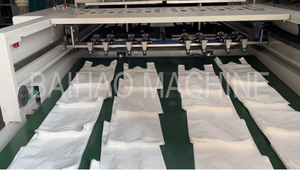 4 dòng đầy đủ tự động máy tính nóng xả Băng hệ thống PE HDPE LDPE nhựa mua sắm áo thun mang túi làm dây chuyền sản xuất - Product Image 6