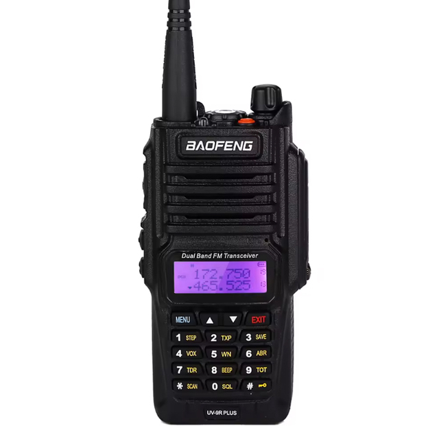 Baofeng 8W UV-9R PLUS 2200mAh Two-Way Radio IP54 Waterproof 136-174/400-520MHz Amateur Handheld DMR Transceiver