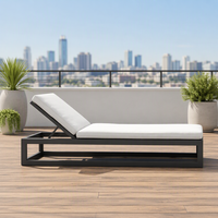 2025 Sigma mobilier d'extérieur moderne chaise de plage loisirs lit de soleil hôtel Villa piscine chaises longues