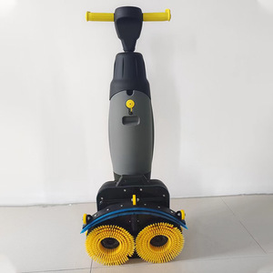 Model 430 Dual Brush Lithium Battery Floor Scrubber Vacuum Cleaner 430mm For Indoor Outdoor Commercial Use - Product Image 2