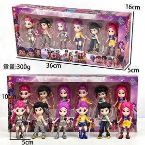 دمية فينيل من سلسلة KPOP لفرقة فتيات صائدات الشياطين، شخصية كيمتسو نو يايبا الجديدة، صندوق مفاجآت، تمثال فينيل مصغر، لعبة قطيفة - Product Image 4