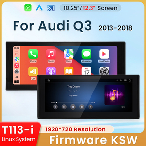 HFmidia 2026 ระบบลินุกซ์ใหม่ 10.25 นิ้ว หน้าจอ 12.3 นิ้ว สำหรับ Audi Q3 ปี 2013-2018 เครื่องเล่นวิดีโอในรถยนต์ CarPlay อัตโนมัติ - Product Image 2