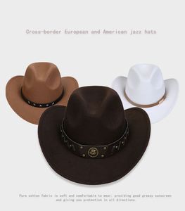 Sombrero de Vaquero Vintage de Fieltro de Lana Australiana de Alta Calidad Personalizado al por Mayor 2025 para Hombre y Mujer - Product Image 5