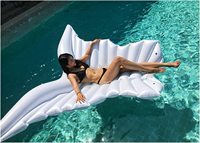 Flotteur gonflable en forme d'ailes d'ange, flotteur de piscine, flotteur de piscine extérieur lourd pour adultes et enfants
