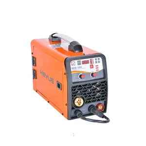 DC inverter electric small portable CO2 gas and gasless (no gas) mig mma welder machine MIG-160