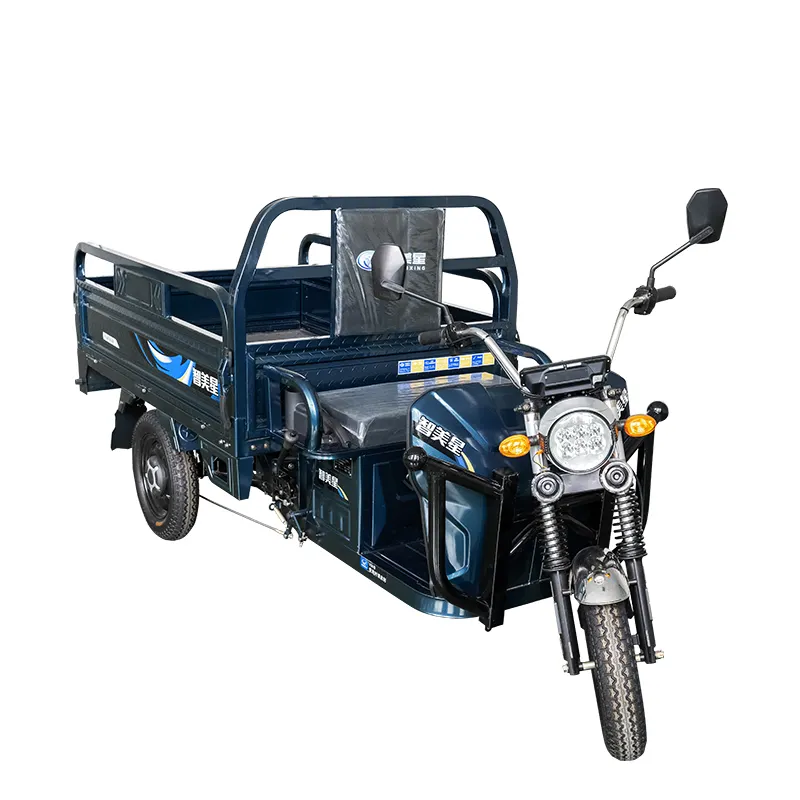 ZMX-Fengdu Venta de tuk batería de tres ruedas manufancturs cargo triciclo eléctrico motocicleta de carga