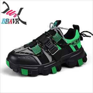 Chaussures de sport décontractées pour hommes à plateforme surélevée, style tendance, vente en gros d'usine - Product Image 2