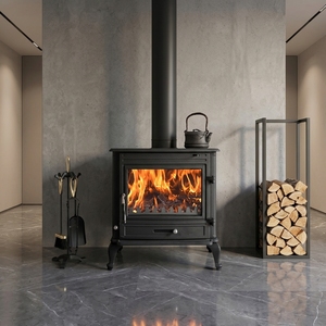 Chimenea de Hierro Fundido Europea Independiente para <span class=keywords><strong>Cocina</strong></span>, con Llama Real, para Calefacción y Decoración de Interiores, Directo de Fábrica - Product Image 6