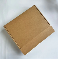 Boîte d'emballage personnalisée à fermeture éclair détachable pour coton-tiges, en carton ondulé kraft recyclé, gaufrage, cadeau artisanal