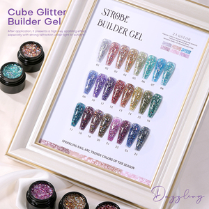 جل تمديد الأظافر بالجملة، لون وردي ناعم، لصالونات الأظافر، جل LED UV للتصميم، غير سام، نباتي، صديق للبيئة - Product Image 3