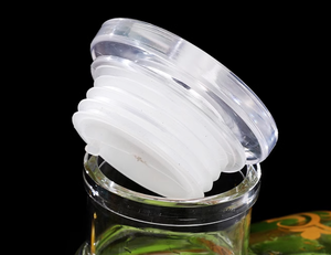 Klassisches Design 2,5L/5L/7,5L Hochborosilikat-Weinspender Transparent Zapfhahn aus Holzfass Großhandel Getränke - Product Image 6