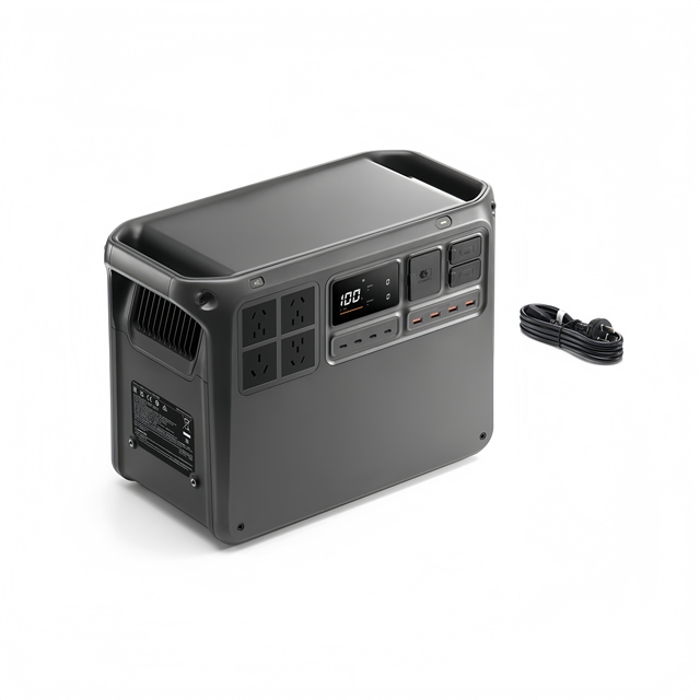 DJ Power 2000 High Capacity 3000W Portable Power Station with AU/US/EU Plugs LED Display & Super Fast Charging