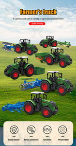 รถแทรคเตอร์ฟาร์มสำหรับเด็กของเล่นชาวนารถแทรคเตอร์พลาสติกแรงเสียดทานสำหรับชาวนารถของเล่นสำหรับเด็ก - Product Image 2