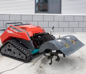 Máquina Multifuncional Integrada: Trituradora de Césped, Zanjadora, Replastadora, Cultivadora y Rotocultivadora con Control Remoto sobre Orugas - Product Image 5