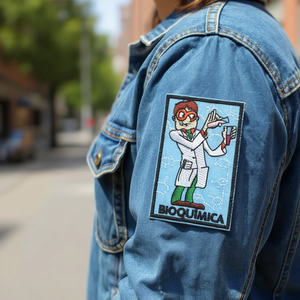 Patch biochimique thermocollant ILAN 9x6,1cm pour vêtements - Product Image 3