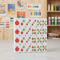 Holly Jolly Deluxe, jeu de Mahjong américain de luxe à 5 couches, de haute qualité, pliable et durable