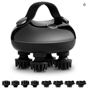 Masajeador Eléctrico Facial y de Cabeza IPX7, Limpiador Profundo, Extractor de Pelo para Mascotas, Masajeador de Cuero Cabelludo - Product Image 4