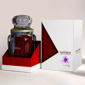 กระดาษการ์ดแข็งกล่องของขวัญบรรจุภัณฑ์เปล่าสำหรับหญ้าฝรั่นขนาดเล็กขนาดใหญ่แบบกำหนดเอง - Product Image 1