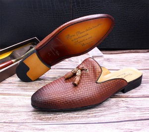 Nuevo diseño de talla grande, zapatos de vestir transpirables para <span class=keywords><strong>hombre</strong></span>, zapatos Oxford informales para oficina de negocios Formal de cuero genuino de vaca para <span class=keywords><strong>hombre</strong></span> - Product Image 5
