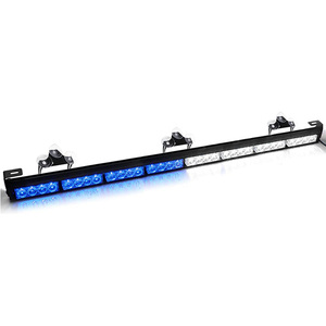 Biaochi <span class=keywords><strong>12</strong></span> Volts <span class=keywords><strong>LED</strong></span> cảnh báo thanh ánh sáng 90cm 35 inch kính chắn gió cốc hút nội thất cố vấn giao thông Wrangler cho xe mới phù hợp - Product Image 5