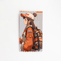 Pochette d'emballage scellée en plastique pour cartes de jeu imprimées sur mesure, sachets en aluminium refermables anti-odeur, sacs Mylar pour cartes PSA