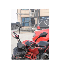 Rétroviseurs latéraux universels réglables pour motos Accessoires en plastique professionnels