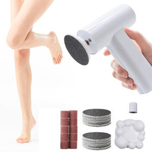Máquina de Pedicura <span class=keywords><strong>El</strong></span>éctrica Recargable por USB con Suministro Directo de 1500mAh en Forma de T para Exfoliar y Limar Pies - Product Image 1