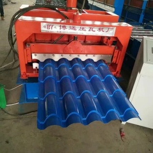 Mesin Pembentuk Gulungan Lembaran Baja Warna Genteng Berlapis Mesin Pembuat Genteng Logam Berlapis - Product Image 2