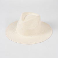 Printemps/été nouveau papyrus à la mode et minimaliste tissé à la main Jazz chapeau extérieur plage Protection solaire et parasol chapeau de paille
