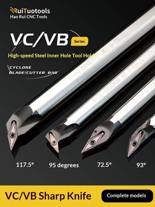 Barre de perçage anti-vibration HSS SVJCR/SVJCL 93 ° Outil de tournage interne <span class=keywords><strong>pour</strong></span> tour CNC avec insert VC <span class=keywords><strong>pour</strong></span> le fraisage de trous profonds - Product Image 1