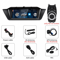 Reproductor Multimedia para Auto con Qualcomm Android 8.8 pulgadas ID6 ID7 ID8, CarPlay Inalámbrico para BMW Serie X1 E84 2009-2015, Radio, DSP, GPS, Navegación