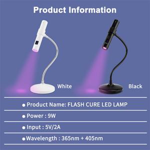 Lampe à ongles sans fil à capteur tactile en gros, 2500 mAh, rechargeable, haute qualité, portable, machine UV LED - Product Image 2