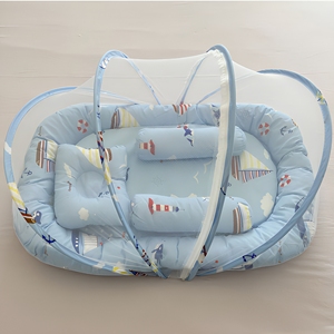 <span class=keywords><strong>Lit</strong></span> pliant pratique pour nouveau-nés avec isolation bionique et moustiquaire pour les voyages en extérieur et la literie pour enfants - Product Image 2