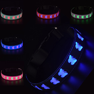 <span class=keywords><strong>Collar</strong></span> Luminoso para Mascotas de Varios Tamaños, <span class=keywords><strong>Collar</strong></span> LED Recargable con Tira Reflectante y Carga Tipo-C para Perros - Product Image 5