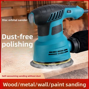 <span class=keywords><strong>Ponceuse</strong></span> électrique à fil électrique personnalisable de 5 pouces, vitesse réglable, pour peinture, mastic mural, polissage du <span class=keywords><strong>bois</strong></span> et travail du <span class=keywords><strong>bois</strong></span> - Product Image 2