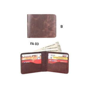 Cartera de cuero para hombre de calidad Premium genuina 100%, tarjetero de gama alta para hombre para bolsos - Product Image 1