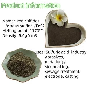 Top Grade FeS2 maglia 200 solfuro di ferro consegna veloce e prezzo basso per sabbiatura - Product Image 4